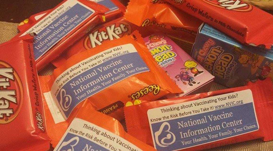Would You Like Some Anti-Vaccine Propaganda With Your Halloween Candy?