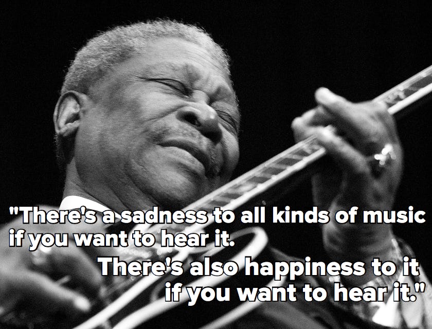 13 Of B.B. King's Most Powerful Quotes To Remember Him By