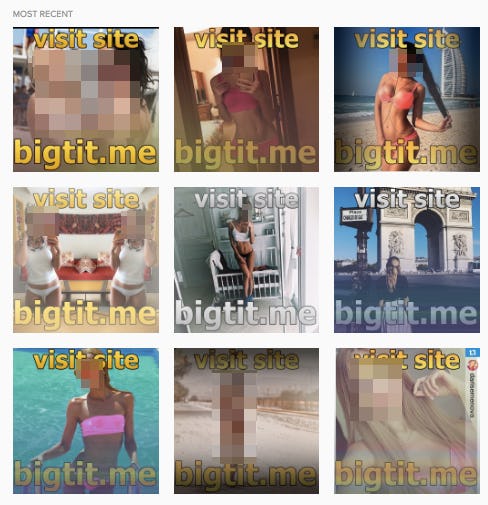 The Best NSFW Instagram Hashtags Use Special Characters to Hide Porn