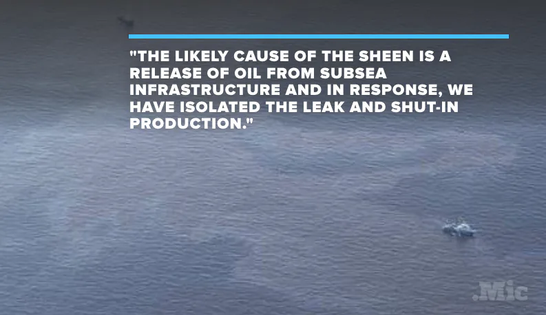 Shell Oil Spill Near Louisiana Dumps 90,000 Gallons of Crude Oil Into ...