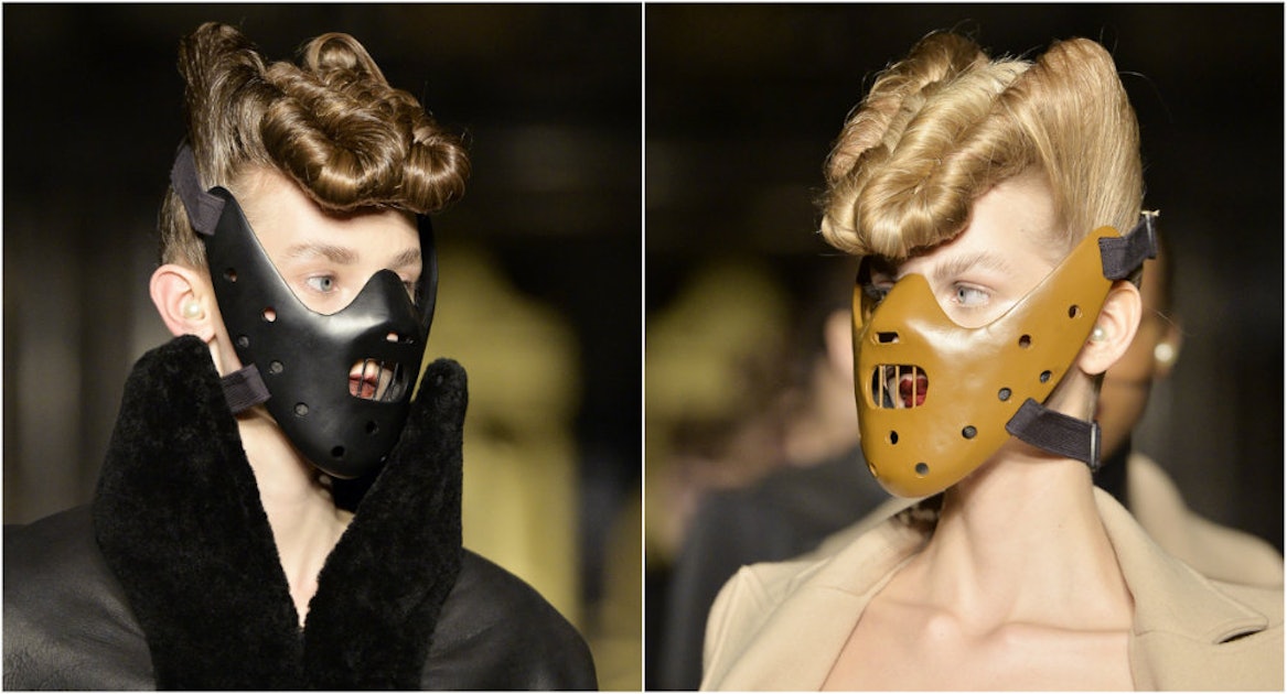 These Hannibal Lecter Masks are Proof of How Crazy Fashion Week is