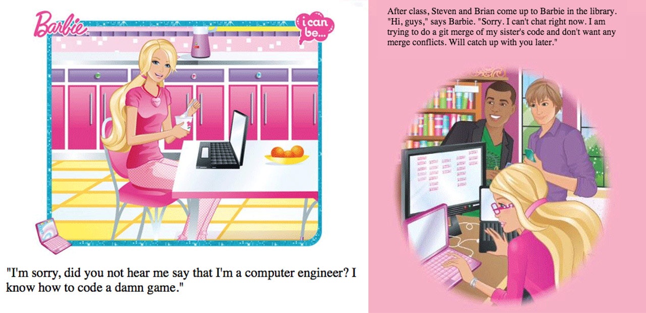 programmer barbie