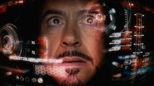 Robert Downey Jr. as Iron Man in the 'Avengers'