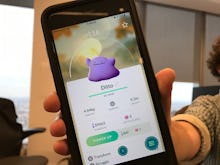 Ditto on 'Pokémon Go' app