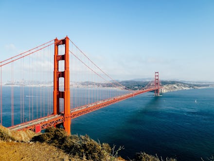 A view of the Golden Gate in San Francisco