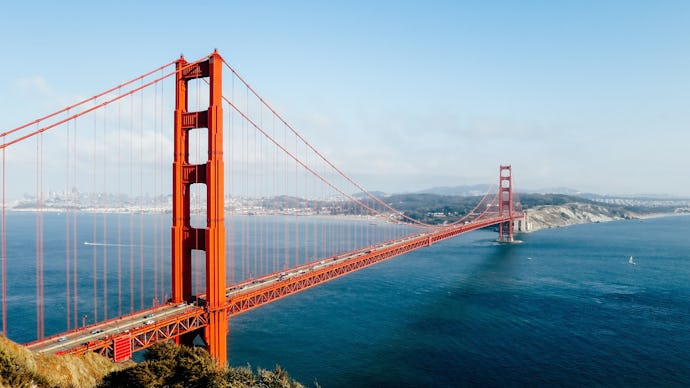 A view of the Golden Gate in San Francisco