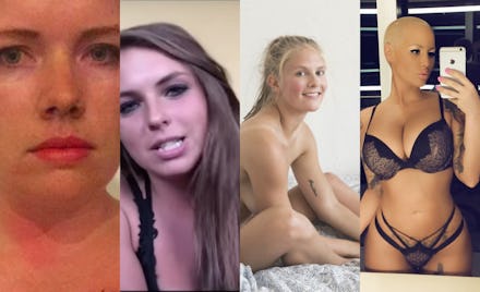 Clementine Ford, Emma Holten, Alexis Frulling and Sarah-Kaye Steinmann