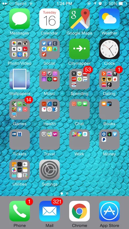 Here's What Your Phone's Home Screen Really Says About You