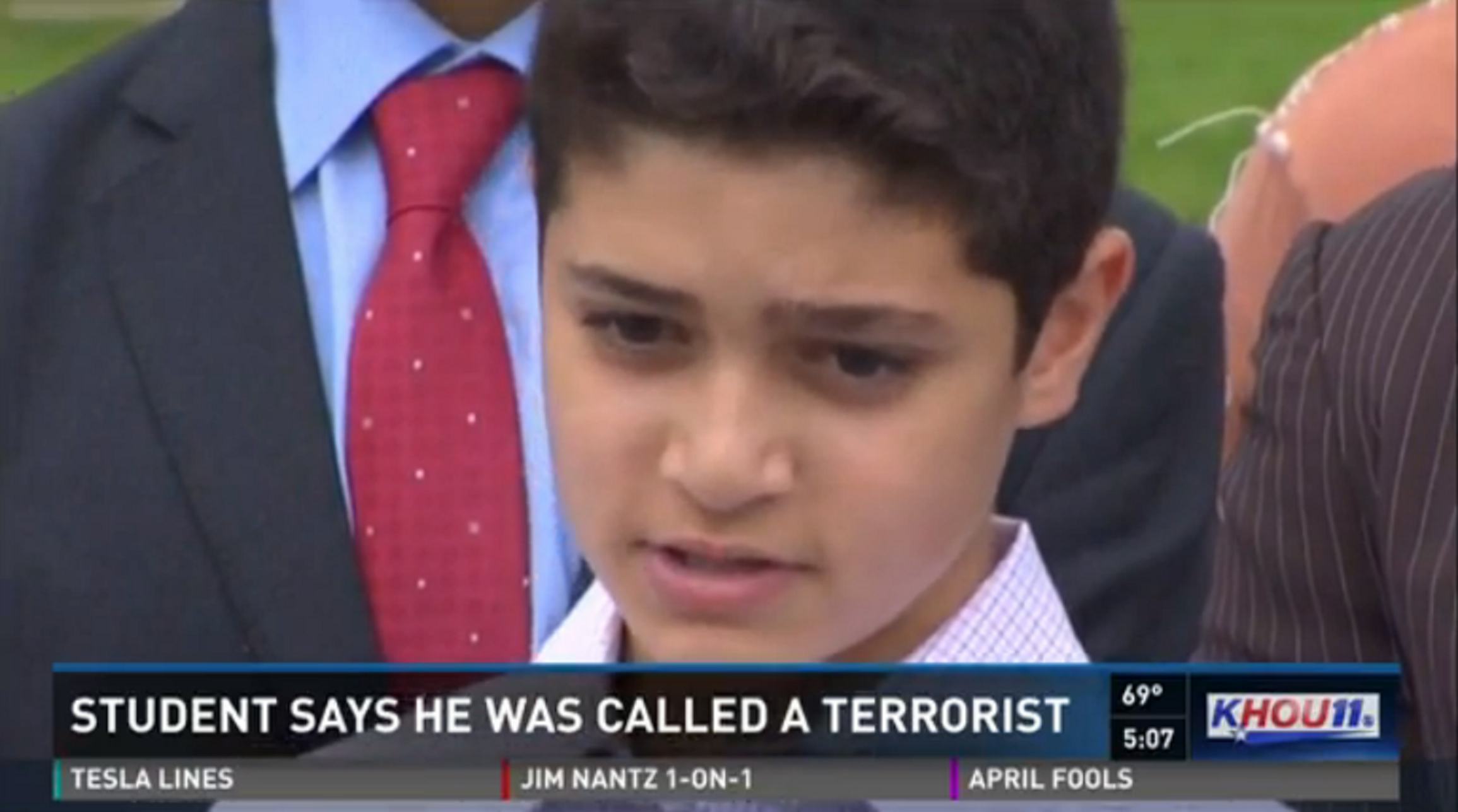 Muslim Student In Texas Says A Teacher Called Him A "Terrorist"