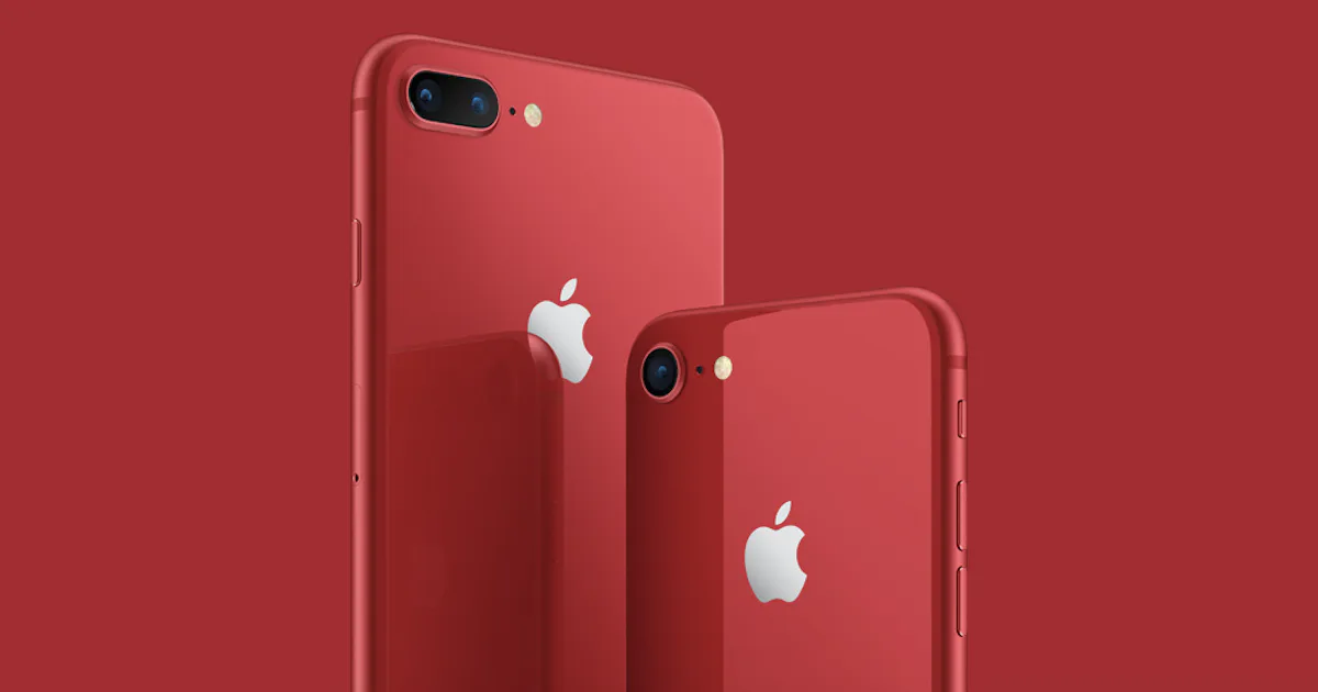 Ios Old Red The iPhone is red again — here’s what they do with the money you spend ...