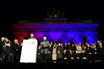 Imams against terrorism in Europe standing together