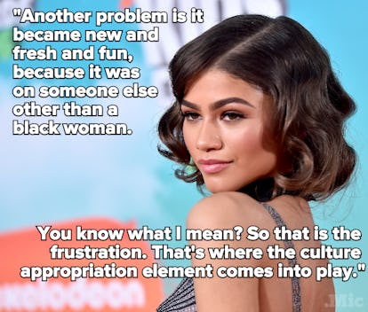 Zendaya Gets Real About the Problem With Cultural Appropriation