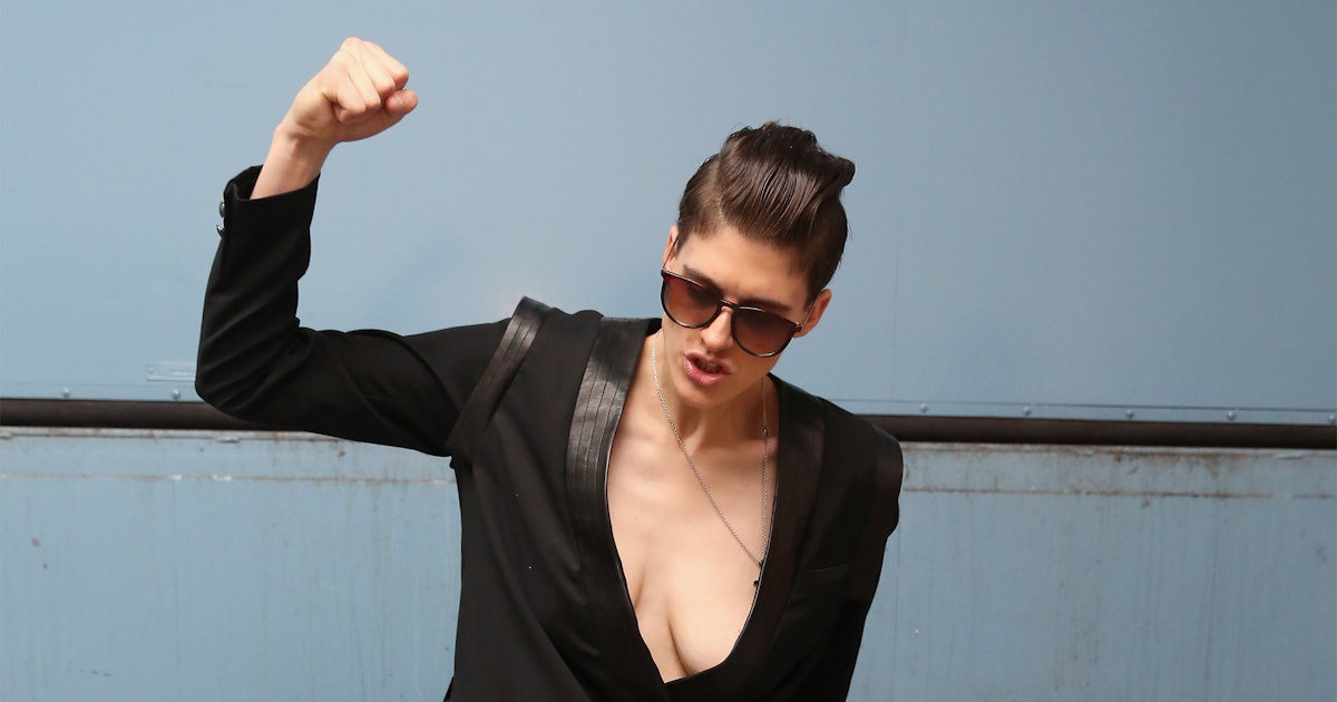 Androgynous Model Rain Dove Hits Back at Victoria's Secret Standards W...