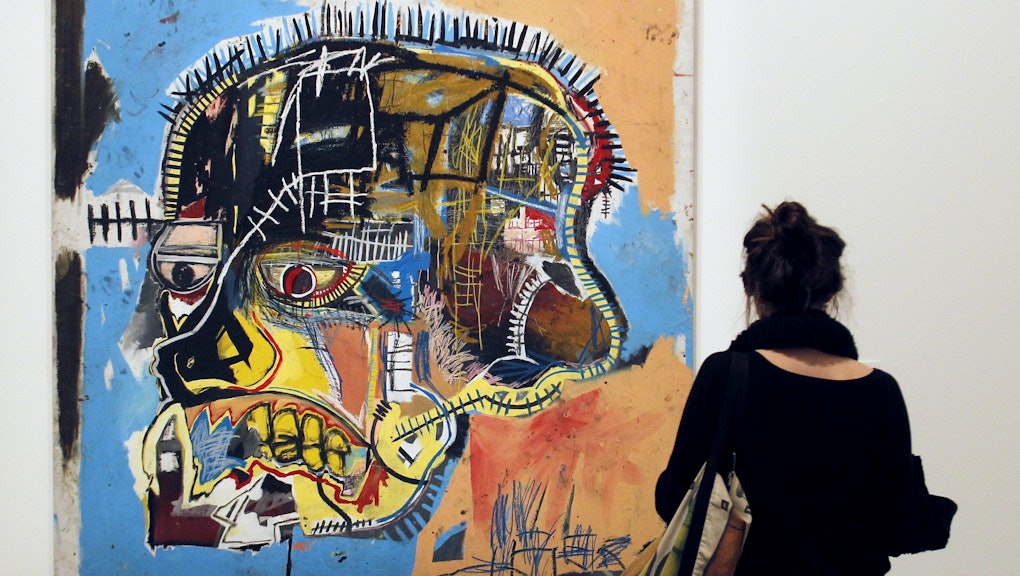 A Basquiat Painting Just Set A 110 5 Million Auction Record For