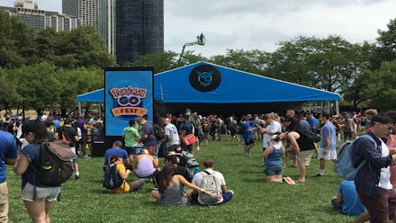 A lot of people at the ‘Pokémon Go’ Fest