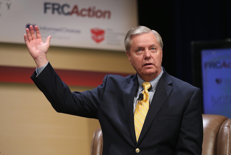 Lindsey Graham Brings Up Bill Clinton S Affair To Question