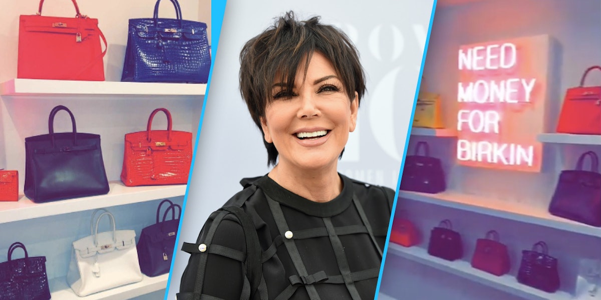 Kris Jenner Has a Whole Closet Just for Her Birkin Bags: Photo