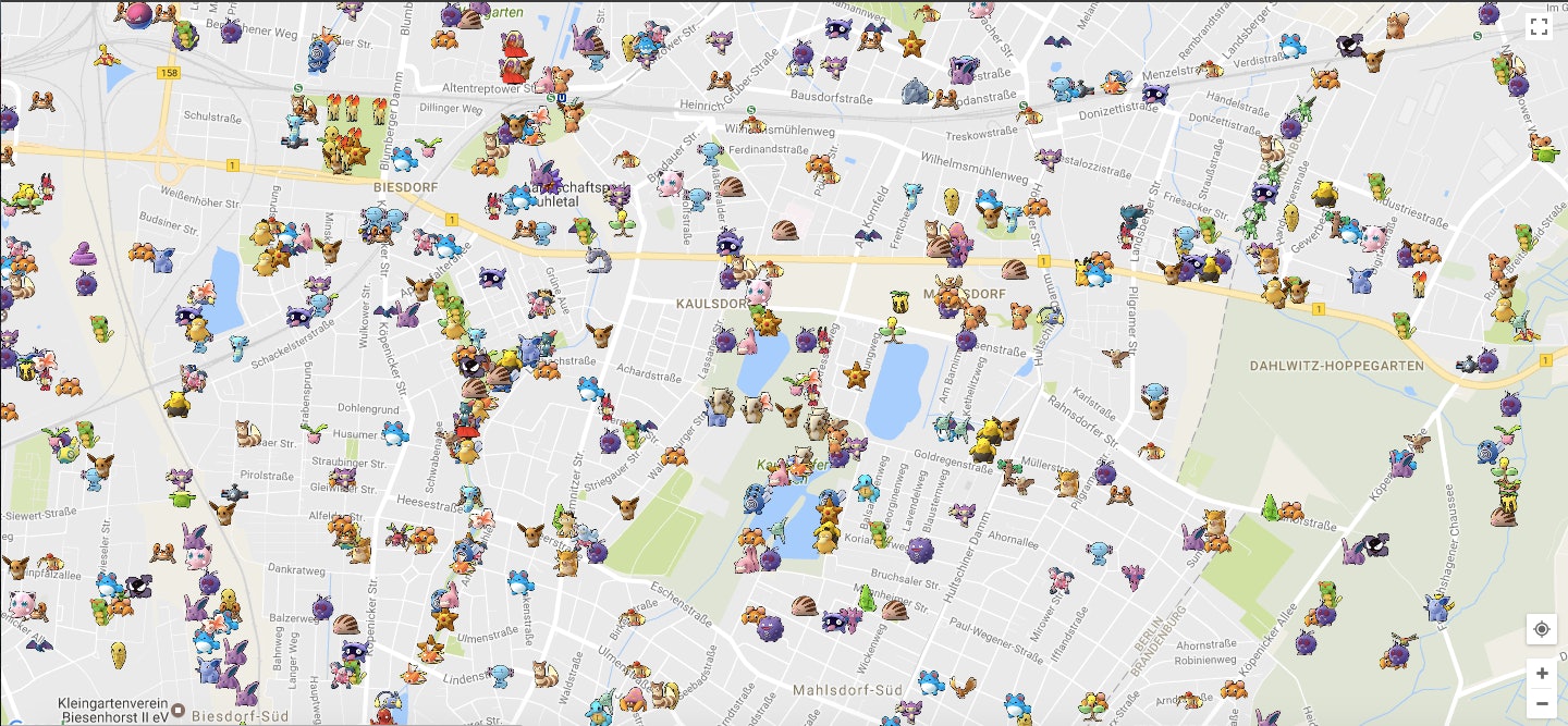 rocket map for pokemon go