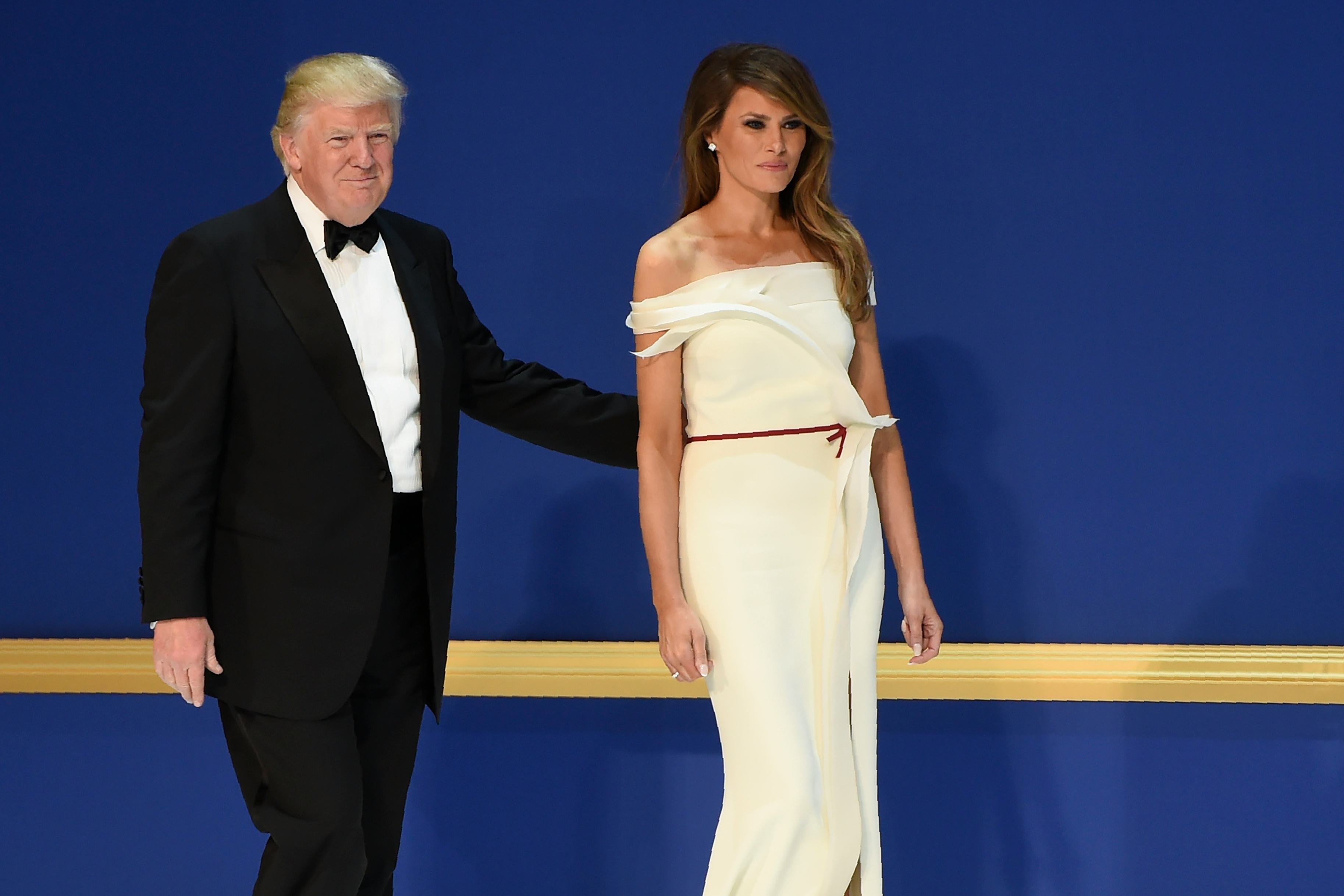 Melania Trump Helped Design Her Inaugural Ball Gown. That's Not Normal.