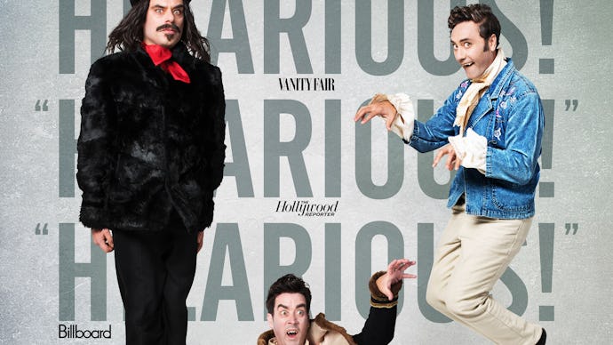 Poster for Taika Waititis movie What we do in the shadows