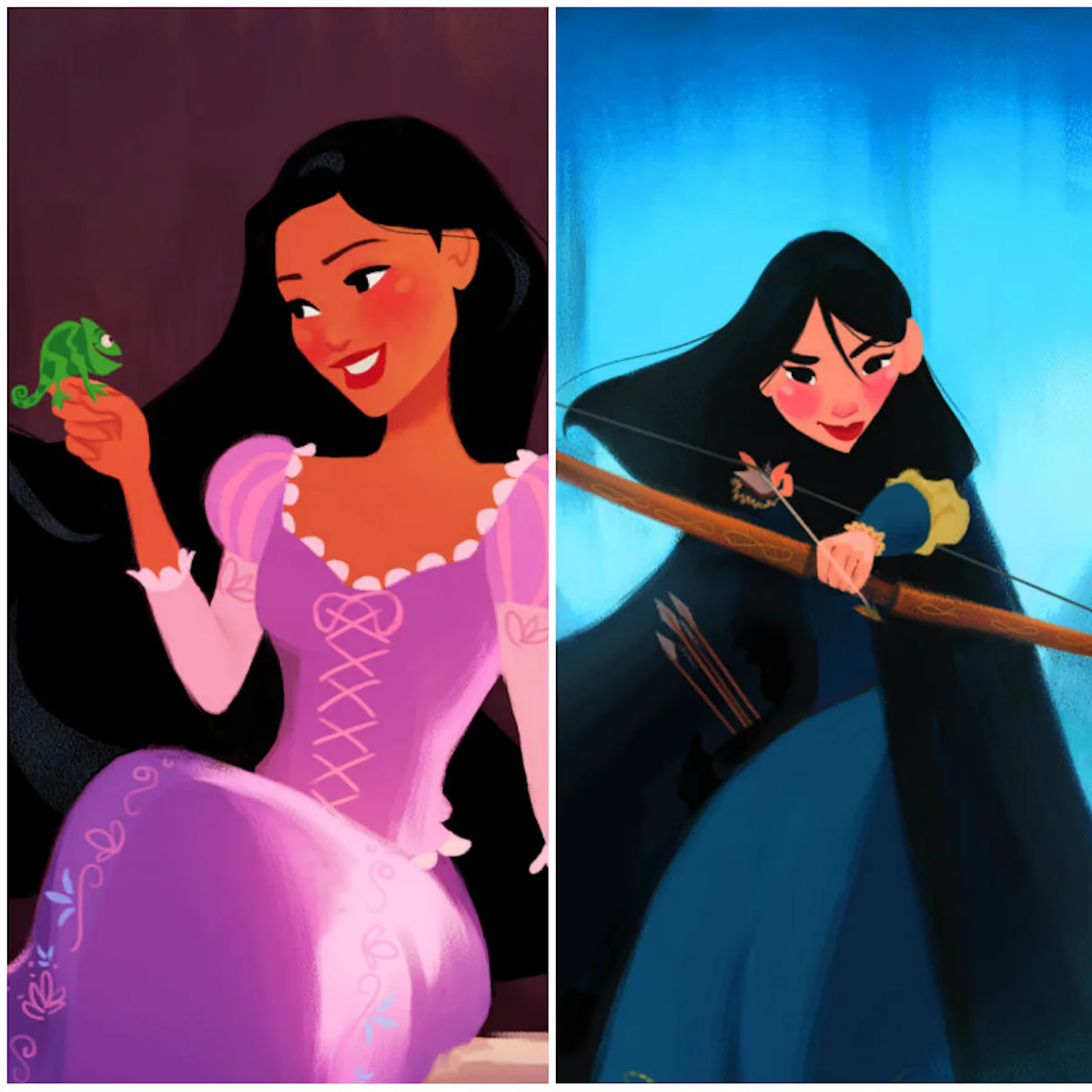 disney princess dress swap Exclusive! Disney Princesses Swap Lives & Wardrobes