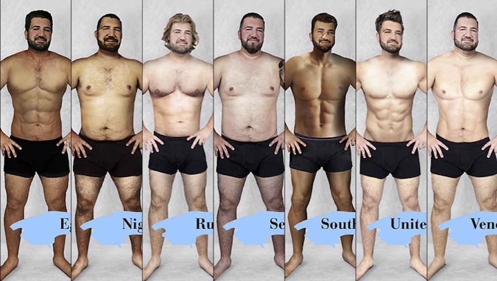 Here's What the Ideal Man Looks Like in 19 Different Countries