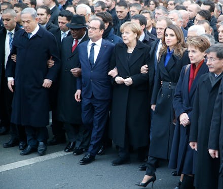 Charlie Hebdo solidarity march in Paris