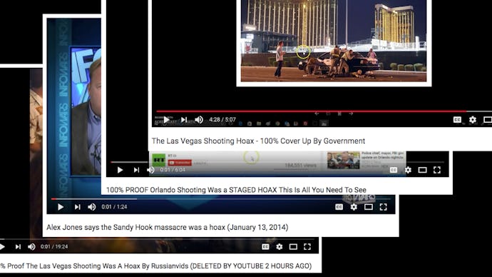 The science behind why people doubt terrorist attacks happened four YouTube video screenshots