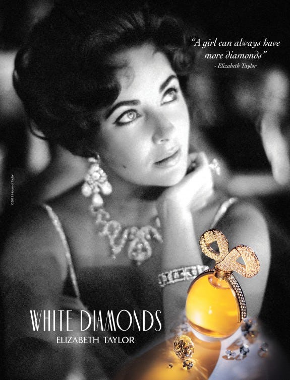 Black diamond best sale elizabeth taylor