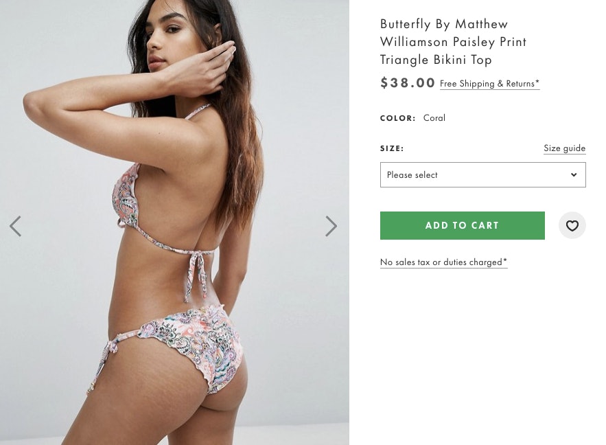 Asos Is Featuring Swimsuit Models with Stretch Marks and Acne Scars