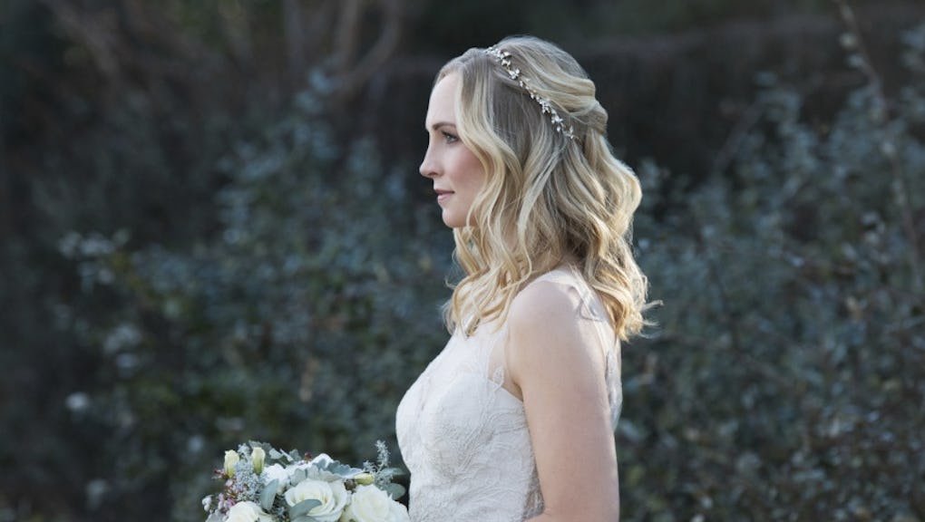 The Vampire Diaries Season 8 The Special Meaning Behind Steroline S June Wedding