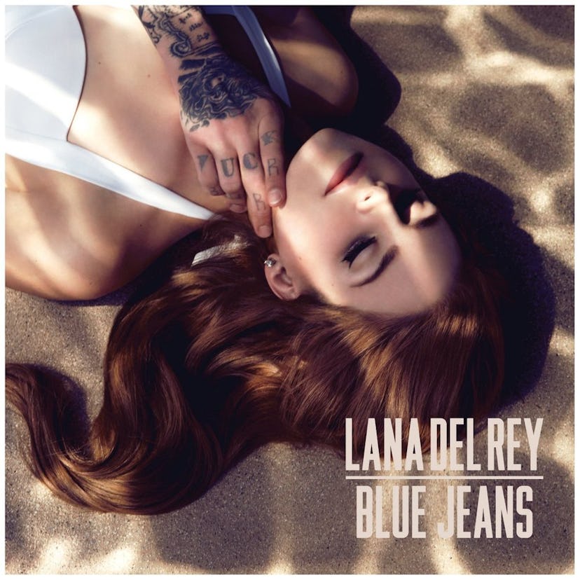 Lana Del Rey Blue Jeans album cover.