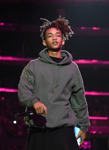 Jaden Smith pictured modelling a skirt as he's announced as new