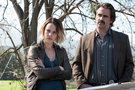 Colin Farrell and Rachel McAdams in the Season 2 premiere of True Detective