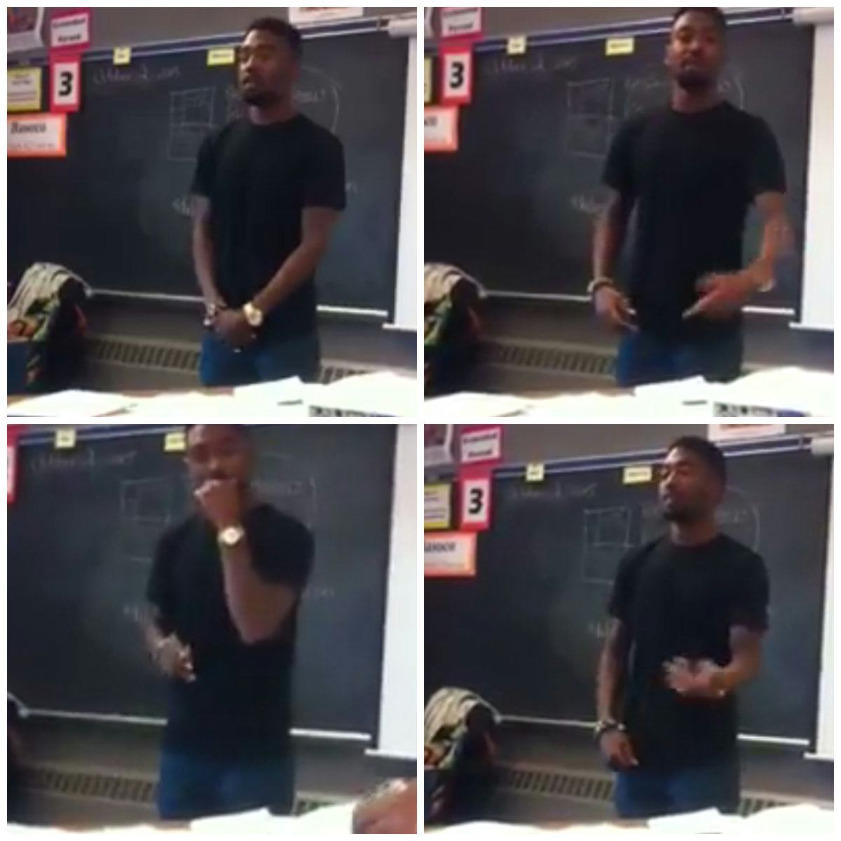 This Mysterious Substitute Teacher Is Going Viral For The Epic Way He ...