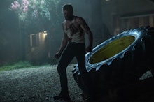 A dark scene from the "Logan" movie