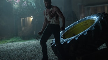 A dark scene from the "Logan" movie
