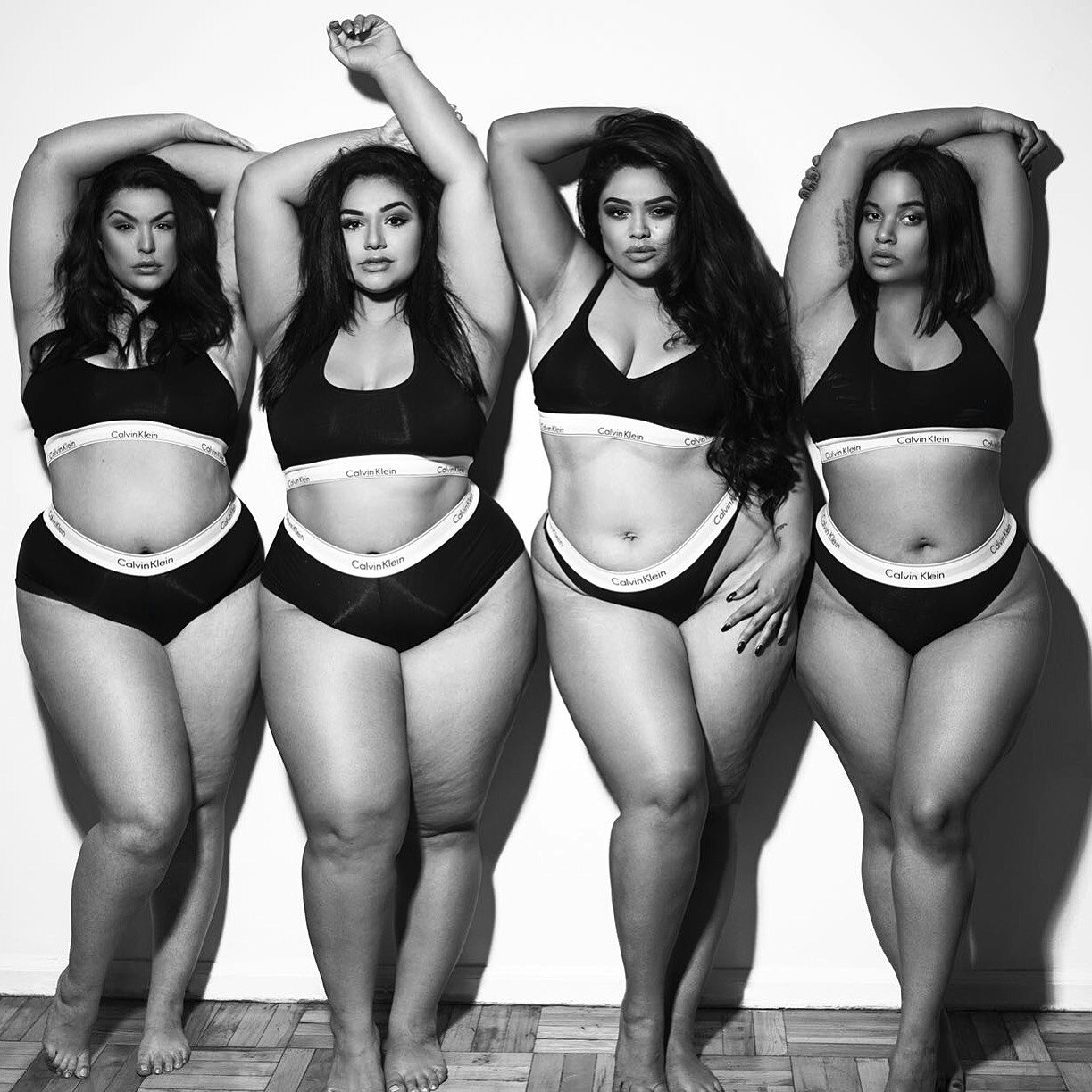 Model Diana Sirokai puts her own body-positive spin on the  Kardashian-Jenner Calvin Klein campaign