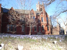 The building of the Smith College, women's college that is admitting transgender women