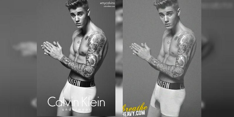 Justin Bieber Is a Calvin Klein Underwear Model