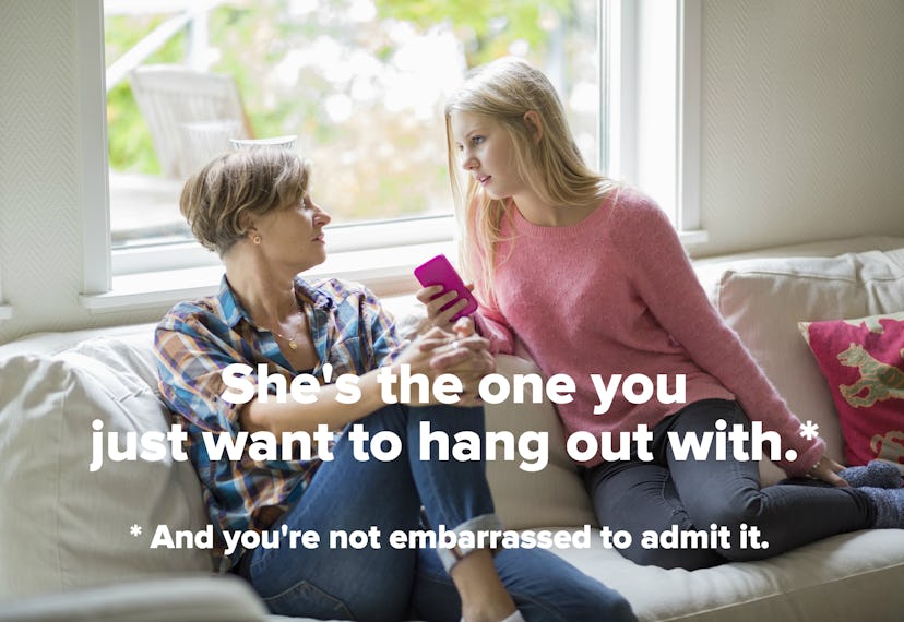 'She's the one you just want to hang out with. *And you're not embarrassed to admit it.'