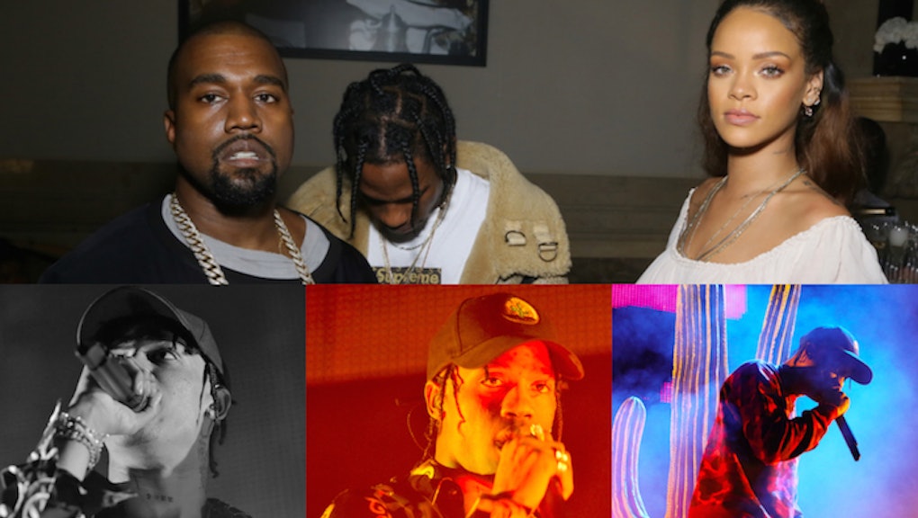 Who Is Travis Scott The Rapper Releasing Hits With Kanye West Rihanna And Others