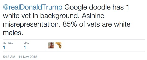 veterans day google doodle