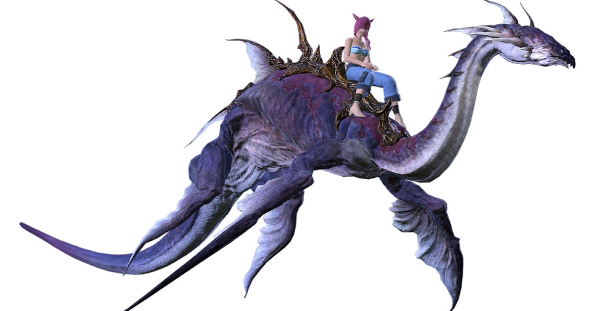 Final Fantasy 14: Stormblood' Syldra Mount:Collector's edition includes the  new mount