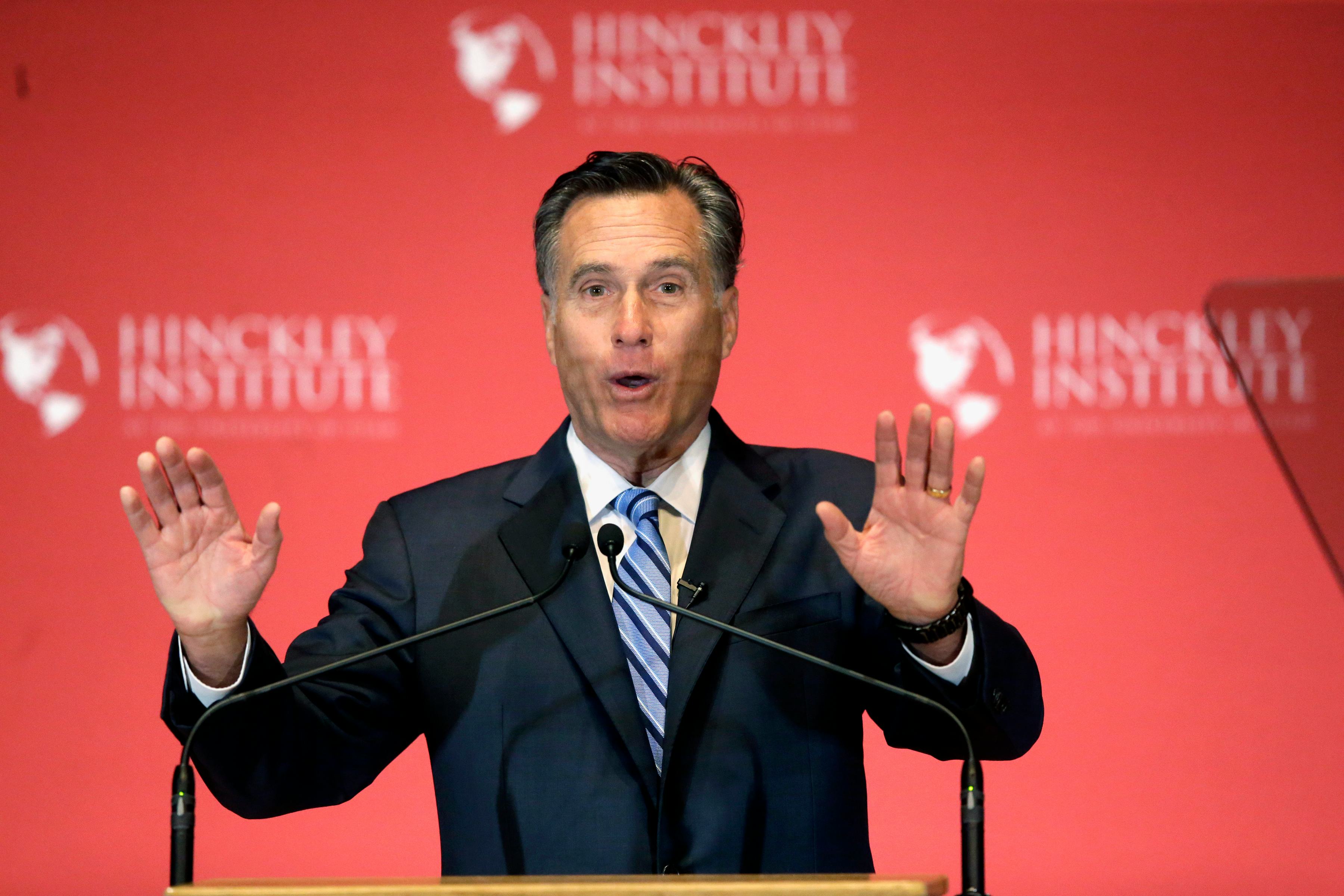 Mitt Romney's Speech On The 2016 Race Was A Scathing Indictment Of ...