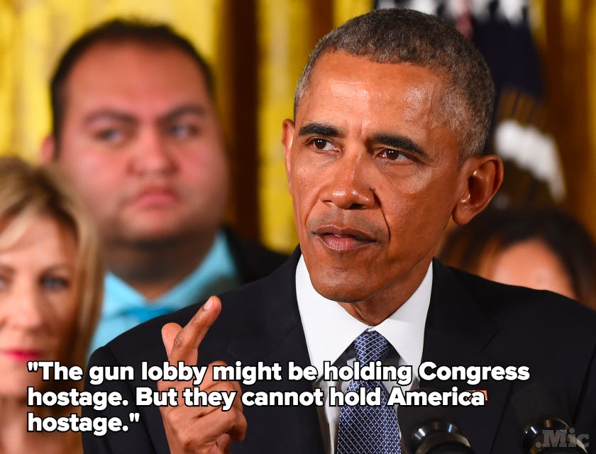 A Tearful Obama Announces New Executive Actions On Gun Control