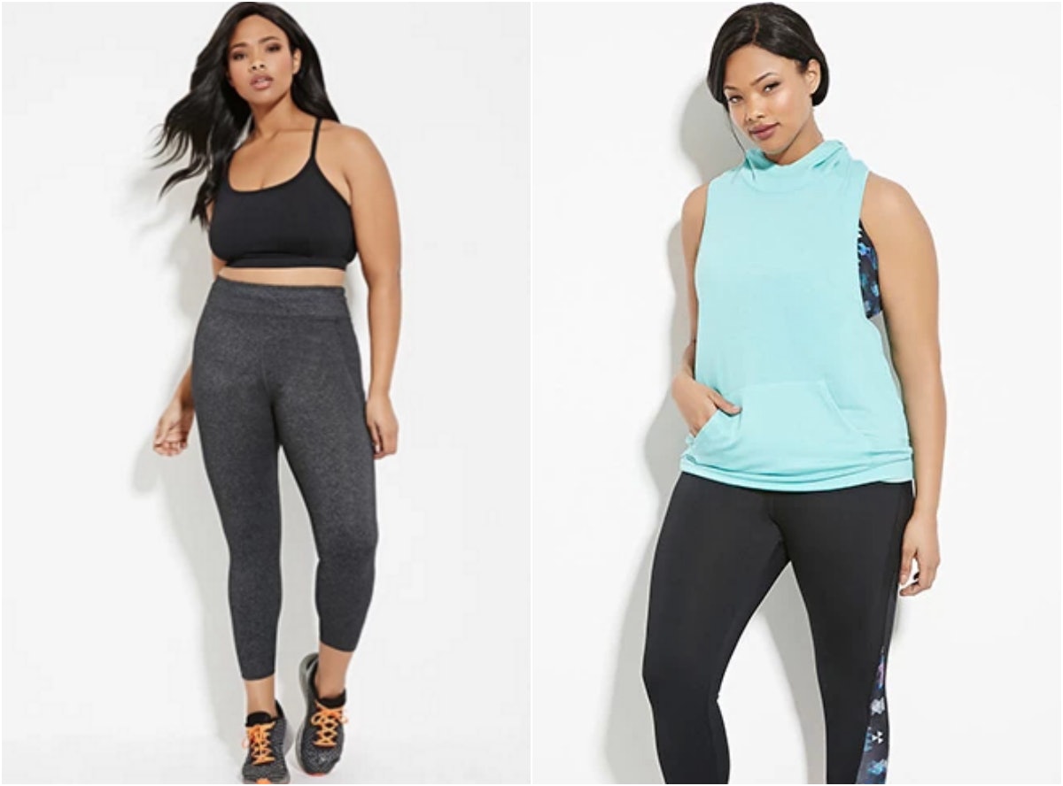 Forever 21's Plus-Size Workout Collection — and Its Stars — Send an  Important Message