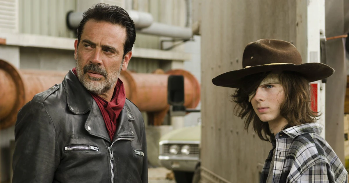 'Walking Dead' star Chandler Riggs reveals gnarly behind-the-scenes ...