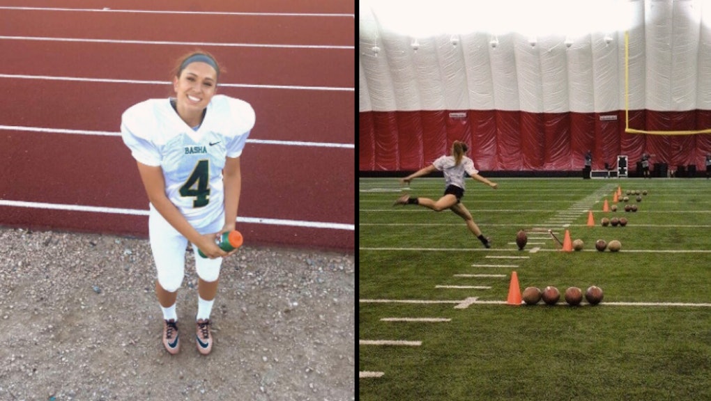 Becca Longo Believed To Be First Female Recipient Of College