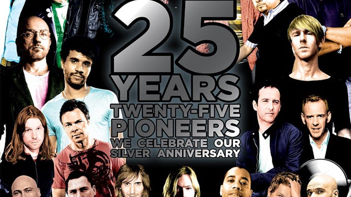 DJ Mag’s 25th Anniversary Issue that features only male celebrities